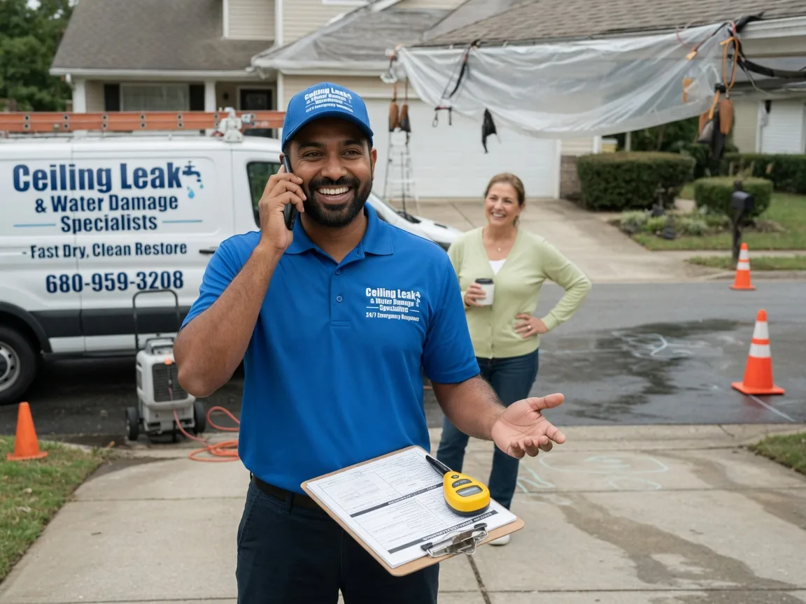 Ceiling Leak Cleanup Stitzer, WI FAQs